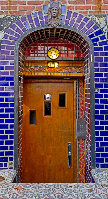 Door leading to mysterious basement